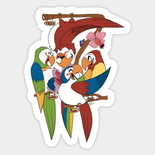 Tiki room Sticker